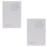 Maxbell 2Pieces Wired Alarm Doorbell Door Access Security Ding-Dong Home Apartment