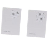 Maxbell 2Pieces Wired Alarm Doorbell Door Access Security Ding-Dong Home Apartment