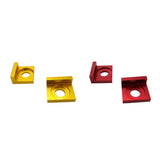 Maxbell 15mm Chain Adjuster Tensioner Block for Dirt Bike Motorcycle Gold & Red