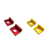 Maxbell 15mm Chain Adjuster Tensioner Block for Dirt Bike Motorcycle Gold & Red