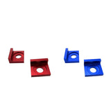 Maxbell 15mm Chain Adjuster Tensioner Block for Dirt Bike Motorcycle Blue & Red