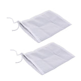 Maxbell 2 Pcs Milk Coffee Juice Reusable Nylon Mesh Strainer Filter Bag 15x20cm