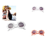 Maxbell 2Pcs Toddler Sun Flower Kids Baby Boy Girl Soft Plastic UV400 Sunglasses