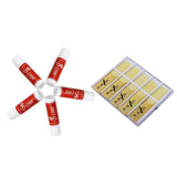 Maxbell 10pcs Alto Sax Reeds Strength 2.5+5 Tubes Clarinet Saxophone Cork Grease