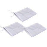 Maxbell 3 Pcs Milk Coffee Juice Reusable Nylon Mesh Strainer Filter Bag 15x20cm