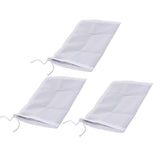 Maxbell 3 Pcs Milk Coffee Juice Reusable Nylon Mesh Strainer Filter Bag 15x20cm