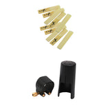 Maxbell Alto Saxophone Mouthpiece Kit with Ligature Cap Reeds for Wind Instrument