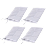 Maxbell 4 Pcs Milk Coffee Juice Reusable Nylon Mesh Strainer Filter Bag 15x20cm