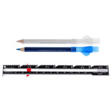 Maxbell 2Pcs Tailors Chalk Pen Pencil Sewing Dressmakers + 1Pcs Black Sewing Gauge