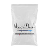 Maxbell 2Pcs Tailors Chalk Pen Pencil Sewing Dressmakers + 1Pcs Black Sewing Gauge
