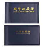 Maxbell 2 Pieces Penny Money Pocket Storage Coin Album Collection 60 Holders