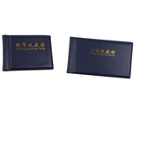 Maxbell 2 Pieces Penny Money Pocket Storage Coin Album Collection 60 Holders