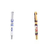 Maxbell Metal Ceramics 0.5mm Nib Fountain Pen Smooth Writing Ink Pen Stationery