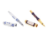 Maxbell Metal Ceramics 0.5mm Nib Fountain Pen Smooth Writing Ink Pen Stationery