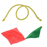 Maxbell Magic Practical Trick Props Magic Tool Stiff Rope & Change Color Silk Scarf