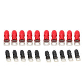 Maxbell 20x 16mm2 35mm2 Copper Tube Terminals Battery Welding Cable Lug Ring Crimps