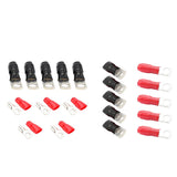 Maxbell 20x 16mm2 35mm2 Copper Tube Terminals Battery Welding Cable Lug Ring Crimps