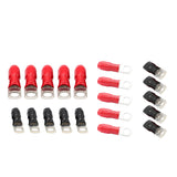 Maxbell 20pcs 16mm2/25mm2 Copper Tube Terminals Battery Welding Cable Lug Ring Crimp