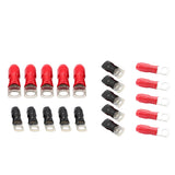 Maxbell 20pcs 16mm2/25mm2 Copper Tube Terminals Battery Welding Cable Lug Ring Crimp