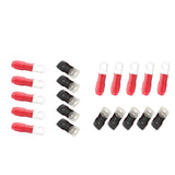 Maxbell 20x 35mm2/25mm2 Copper Tube Terminals Battery Welding Cable Lug Ring Crimps