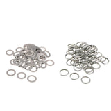 Maxbell 100pcs Oil Drain Plug Crush Washer Gaskets 14mm for Acura+16mm for
