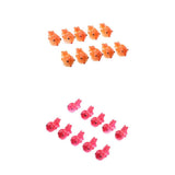 Maxbell 20Pieces Miniature Dollhouse Bonsai Craft Garden Landscape Goldfish Decor