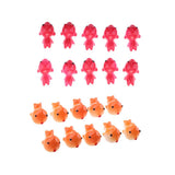 Maxbell 20Pieces Miniature Dollhouse Bonsai Craft Garden Landscape Goldfish Decor