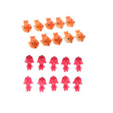 Maxbell 20Pieces Miniature Dollhouse Bonsai Craft Garden Landscape Goldfish Decor