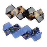 Maxbell 2 Pieces Women Girls Geometric Hair Spring Clips Barrette Hair Accessories