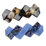 Maxbell 2 Pieces Women Girls Geometric Hair Spring Clips Barrette Hair Accessories