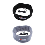 Maxbell 2Pieces Soft Comfortable Noise Cancelling Wired Sleep Headphones Eye Mask
