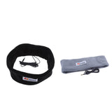 Maxbell 2Pieces Soft Comfortable Noise Cancelling Wired Sleep Headphones Eye Mask