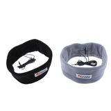 Maxbell 2Pieces Soft Comfortable Noise Cancelling Wired Sleep Headphones Eye Mask