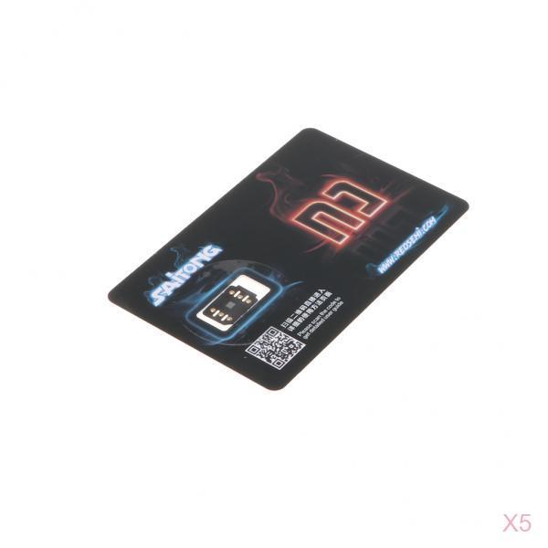 Maxbell 5x New Saitong   Unlock Turbo Sim Card for iPhone 8 7 6S 6 Plus+5S 5C 5