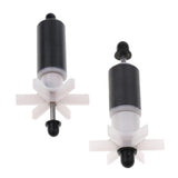 Maxbell Ceramics Filter Replacement Impeller Spare Rotor Aquarium Parts 2 Pieces