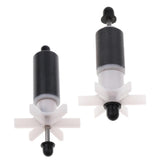 Maxbell Ceramics Filter Replacement Impeller Spare Rotor Aquarium Parts 2 Pieces