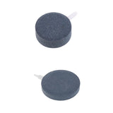 Maxbell 2x 40/80mm Ceramic Round Air Stone Bubble Aquarium Fish Tank Oxygen Pumps
