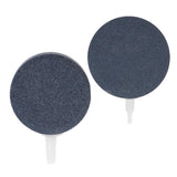Maxbell 2x 40/80mm Ceramic Round Air Stone Bubble Aquarium Fish Tank Oxygen Pumps