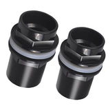 Maxbell 2x Fish Tank Tube Joint, Aquarium Pipe Connector Coupler Adapter 32/50mm Dia