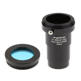 Maxbell Telescope Eyepiece Barlow Lens 5X for Astronomical Photography + Filter #80A