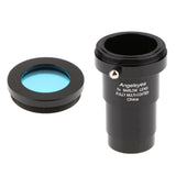 Maxbell Telescope Eyepiece Barlow Lens 5X for Astronomical Photography + Filter #80A