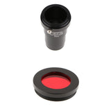 Maxbell Telescope Eyepiece Barlow Lens 5X for Astronomical Photography + Filter #25A