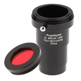 Maxbell Telescope Eyepiece Barlow Lens 5X for Astronomical Photography + Filter #25A