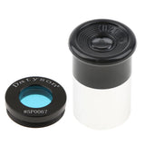 Maxbell Telescope Eyepiece H20mm Focal Length 0.965"/24.5mm + Astronomy Filter #80A
