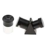 Maxbell 0.965" Telescope Erecting Prism Diagonal Adapter 45 Degree + H20mm Eyepiece