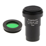 Maxbell Telescope Eyepiece Barlow Lens 3X for Astronomical Photography with Filter