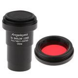 Maxbell Telescope Eyepiece Barlow Lens 3X for Astronomical Photography + Filter #25A