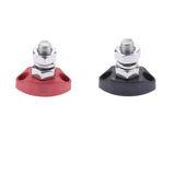 Maxbell Junction Block Power Post Set Insulated Terminal Stud Black Red 8mm