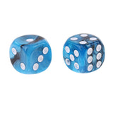 30x Six Sided D6 Dice Dotted 16mm Die Toy for   Dungeons and Dragons Props