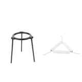 Maxbell Lab Beaker Stand Lamp Burner Tripod Holder 75mm+ Pipeclay Triangle Apparatus